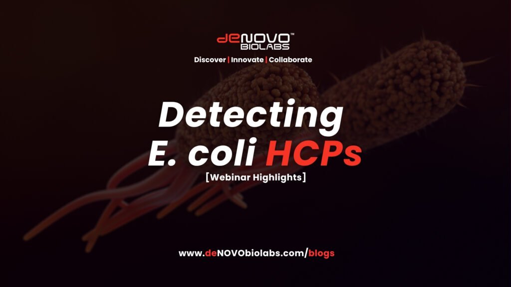 E coli HCP detection
