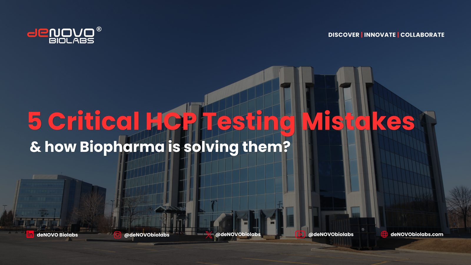 How to solve the Top 5 HCP testing mistakes?