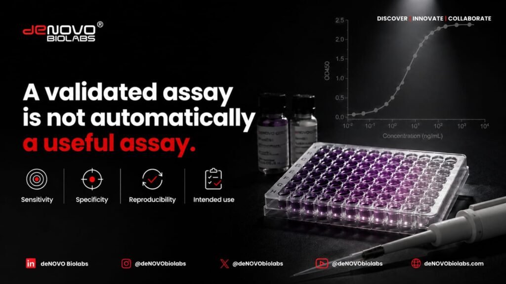 A validated assay is not always a useful assay